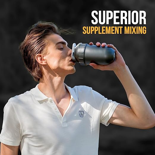 Gym Protein Shaker Bottle Advanced Workout Companion for Protein Mixes